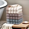 Unbranded 3-piece Yarn Jacquard Water Ripple Towel Set, Soft and