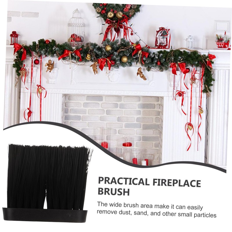 Ipetboom Fireplace Brush Head Duster Cleaning Accessories Kitchen Cleaning Tools