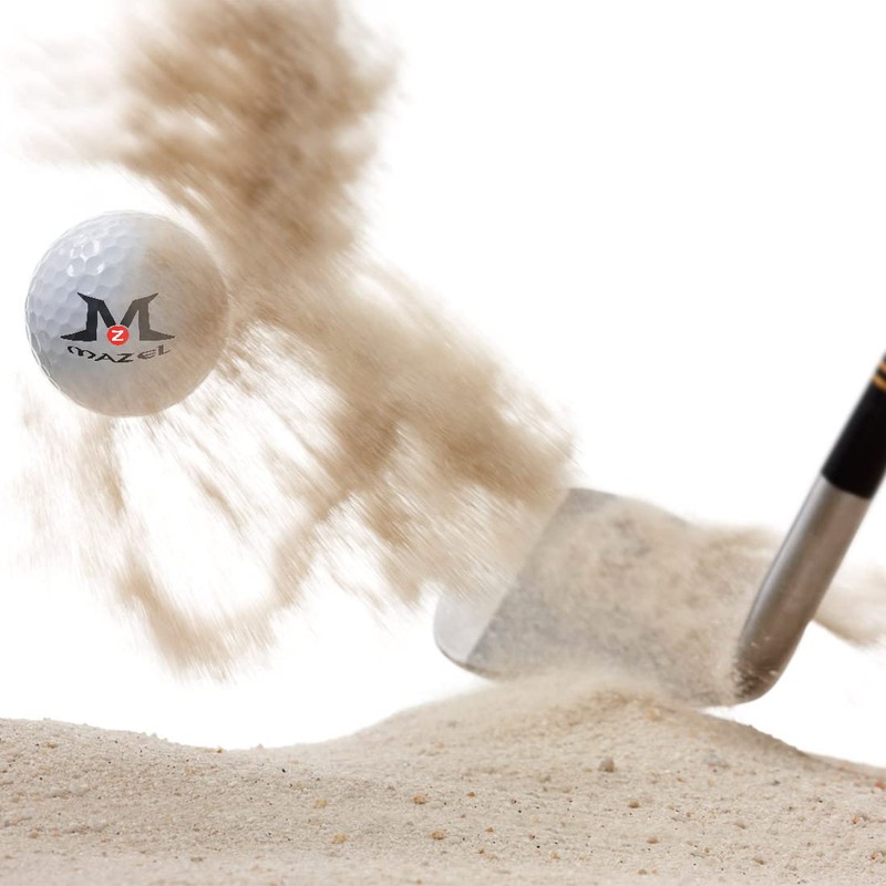 MAZEL Premium Soft Golf Balls One Dozen