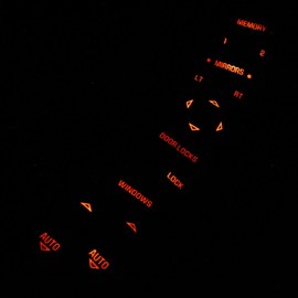 1997-2004 C5 Corvette HUD/DIC/WINDOW SWITCH Interior LED Light Package (Blue)