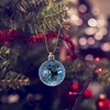 VORCOOL Ornaments, Balls, Christmas Tree Decoration, Blue + Green, Scandinavian