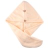 WINTAPE Hair Towel Turban Microfiber Hair Drying Towel with Button