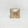 Brass Moroccan White Gold Square Drawer Knob Cupboard Pull Drawer
