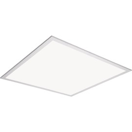 Metalux 2x2 LED Light Fixture 3400 Lumens LED Flat Panel Light 4000K Cool White LED Panel Ceiling Light White
