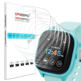 Orzero (7 Pack) Screen Protector Compatible for Verizon Gizmo Watch 3, Premium Soft TPU (Not Tempered Glass) High Definition Anti-Scratch Bubble Free (Not for Verizon Gizmo Watch 3 Adventure)