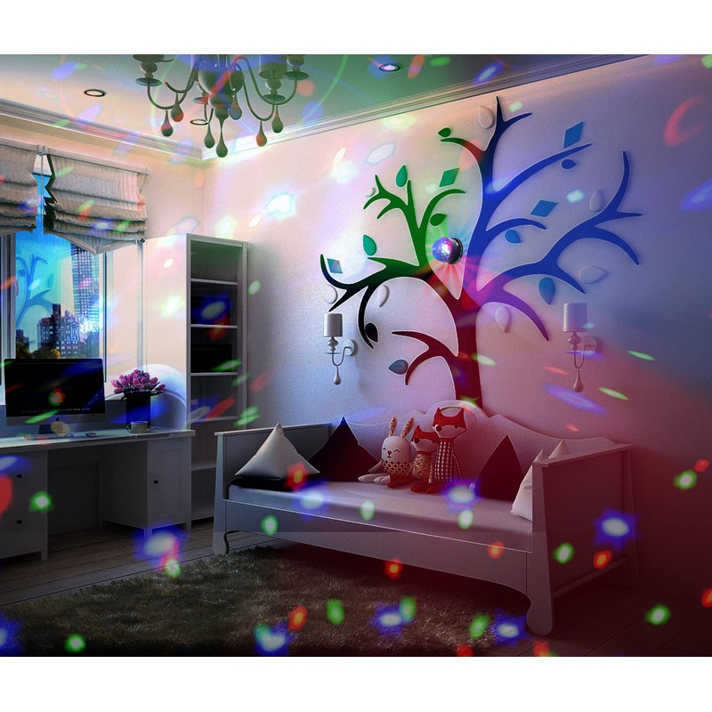 Showlite PBM-9 Mini Party Ball - Small RGB LED Disco