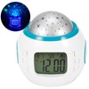 Star Sky Projector LED Music Alarm Clock Multifunction Calendar Temperature