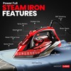 Utopia Home Steam Iron for Clothes - Non-Stick Soleplate -
