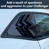 WildWell Side Window Louvers for Dodge Challenger 2008-2024 GT RT