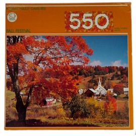 Fall Festival 550 Piece Jigsaw Puzzle 18" x 24"