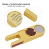 Compact Billiards Pool Cue Tip Shaper Polisher Burnisher Trimmers Multifunctional
