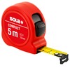 Sola 50500501"Compact CO 5" Tape Measure, Red, 5 m