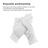SRJQXH 5 Pairs of White Gloves - Elegant Women's and