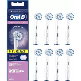 Oral-B Sensitive Clean Replacement Brush Heads 8 Packs