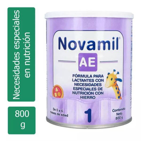 Bayer Novamil Ae1 0-6 Meses Lata Con 800 G