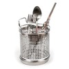 LENITH Stainless Steel Kitchen Round Utensil Holder - Weighted Base