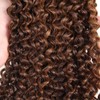BilltiiWW Highlight Curly Bundles Human Hair P430 Curly Bundles Brown