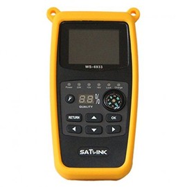 SATLink WS-6933 Satellite Meter DVB-S/S2 with 2.1-inch LCD Screen Display - Black