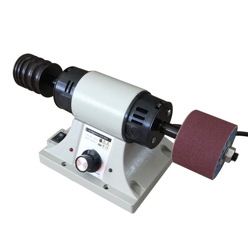 YaeKoo Leather Polisher Sander 350W 0-8000RPM Leather Burnishing Machine 110V