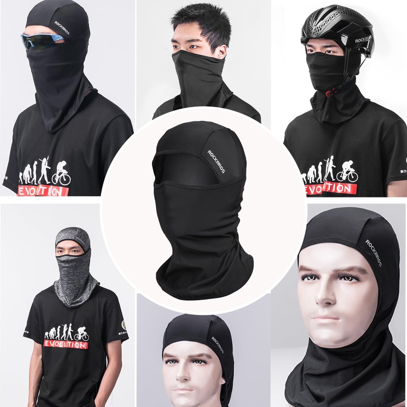 ROCKBROS Balaclava Face Mask, For Summer, Face Cover, Balaclava, Sun