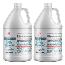 Hydrogen Peroxide 5% Technical Grade - 2 Gallons – for Industrial Cleaning, Oxidation, Chemical Processing, Bleaching, and Wastewater Treatment