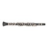 Black Miniature Clarinet, Miniature Clarinet Model, Toy with Stand and