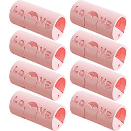 Harukita Futon Clips, Bed Sheet Clips, Futon, Securing Sheet Corners, Mattress, Non-Slip, No Needles, Lightweight, Strong, Set of 8 (Pink)