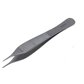 Nippon Fritz Medico Adson Tweezers 4.7 inches (12 cm) No Hook A037-0524