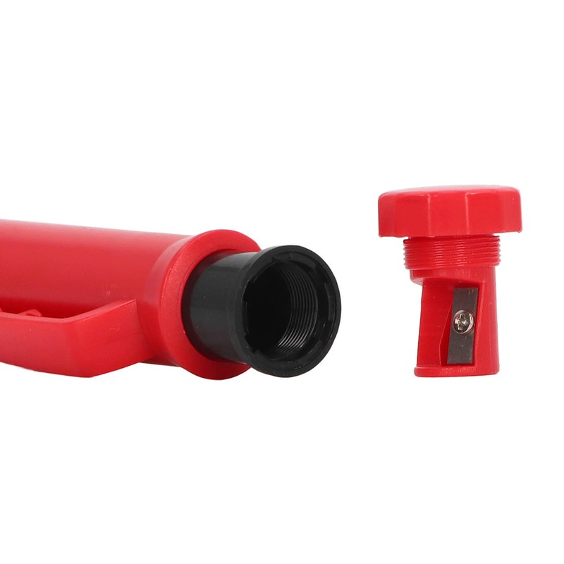 Mechanical Carpenter Pencil Kit Built in Sharpener 2.8mm Refills Woodworking