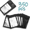 Resealable Bags for Food Storage 350 Pieces Reusable Bags with
