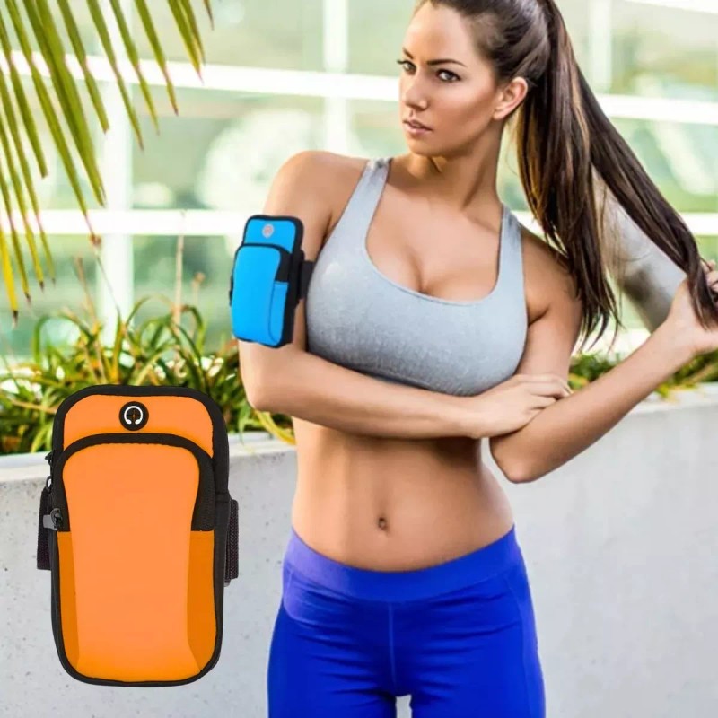 Mafab 2pz Bolsa Deportiva Banda Al Brazo P Celular Gym
