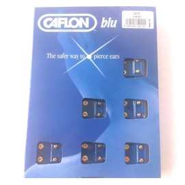 Caflon Blu 24 Carat Gold Plated Heart Shape Studs, 0.07 kg