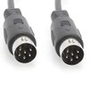 6 Pin DIN Male to Male Roland Microvitec Monitor BBC