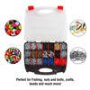Hardware Organizer Box with Dividers - 23 Compartment Small Parts