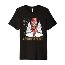 Costume Designer Christmas Classic Female Nutcracker Premium T-Shirt