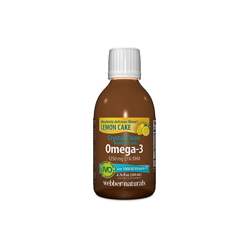 Webber Naturals Crystal Clean from The Sea Omega-3 with Vitamin