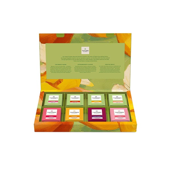 Taylors of Harrogate Green Tea & Herbal Infusions Variety Box, 48 Count