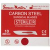 Swann-Morton 0201 Blade Sterile Size 10, Pack of 100