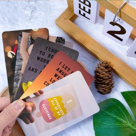 ZHQGYN Self Love Oracle Cards, Daily Affirmation Oracle Deck, Positive Cards Mindfulness Oracle, Daily Oracle Cards, Female Empowerment, Positive Affirmations, Healing Journey Oracle Cards