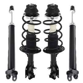 Shoxtec Full Set Complete Strut Assembly Replacement for 2009-2014 Nissan Maxima 3.5L V6; Excludes Sport Package Repl. Part No. 1333426L 1333426R 5659