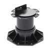 Wiltec Stilt Bearing for Patios, 2700 kg, 140-210 mm, Height-Adjustable