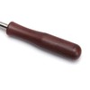 Guzheng Tuning Wrench, Quadrilateral Tuner, Light Brown Plastic, 6.3 Inch,