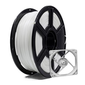 FLASHFORGE ABS Pro Filament 1.75mm White, 3D Printer Filament 1kg (2.2lbs) Spool-Dimensional Accuracy +/- 0.02mm, Hot Deformation Below 90℃, Great for Printing Heat-Resistant Functional Parts
