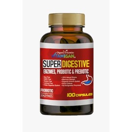 VITAMISAN Sales Biliares Digestive Enzymes Pancreatin Enzimas Digestivas probiotic and prebiotic 100 caps