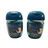  Bath and Body Care - Travel Size Sanitizer - 2 piece Bundle Set Hand Gel - 1 Fl Oz each - Label Artwork Varies (Jasmine)