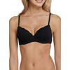 Schiesser Women's Underwired Cup Bra (Bügel-bh mit Schale) - Black