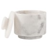 MARBLOUS KRAFTS Stylish Marble Sugar Dispenser 3.5 oz Salt Cellar,