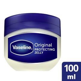 Vaseline Original Protecting Jelly with Petroleum Jelly for Damaged and Dry Skin Dermatologically Tested 100 ml Pack of 1