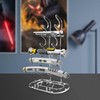 Cosmos Acrylic Display Stand Compatible with Kyber Crystal, 7 Tier