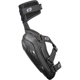 O'NEAL Ellenbogenprotektor Pro III Elbow Guard Black I Ergonomisch geformter Ellenbogenschoner I Motocross Enduro I Ellenbogenschützer mit verstellbaren Klettverschlüssen I One Size